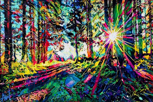 A New Hope di Angie Wright, Pittura in vendita su Singulart