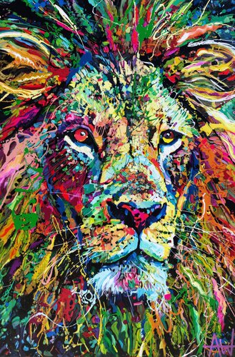 Fearless di Angie Wright, Pittura in vendita su Singulart