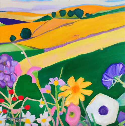 Summer Time di Angie Wright, Pittura in vendita su Singulart