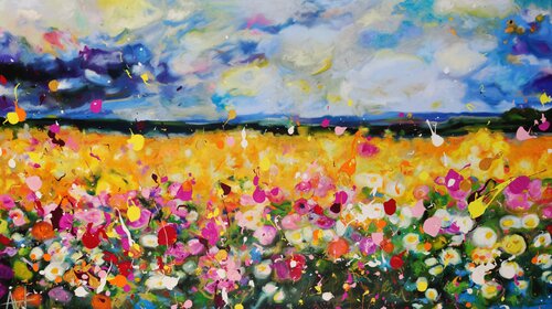 Storm Song di Angie Wright, Pittura in vendita su Singulart