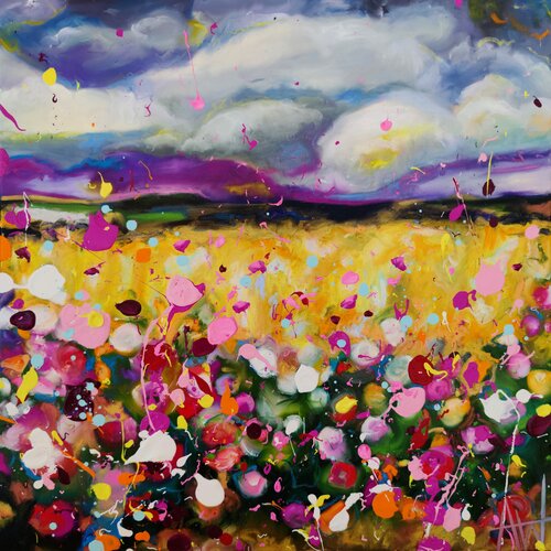 Storm Ballad Blossoms von Angie Wright, Malerei kaufen auf Singulart