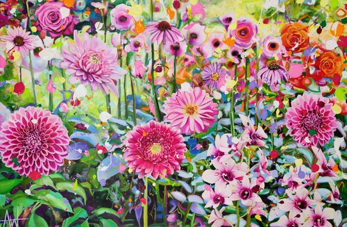 Bloomscape de Angie Wright, Pintura a la venta en Singulart