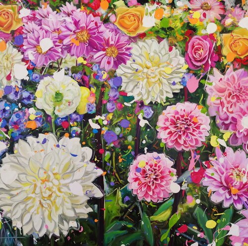 Blooming Beautiful de Angie Wright, Pintura a la venta en Singulart