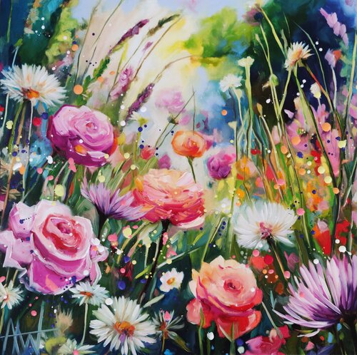 Mystic Meadows di Angie Wright, Pittura in vendita su Singulart