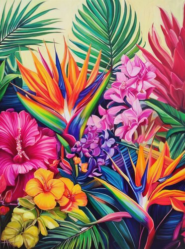 Botanica Tropica by Angie Wright, 회화 for Sale on Singulart