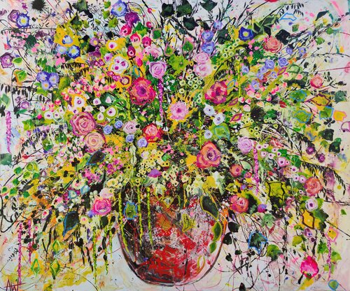 Bloomscape di Angie Wright, Pittura in vendita su Singulart