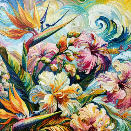 Crescendo by Angie Wright, Painting for Sale on Singulart