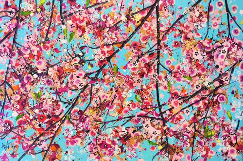 Blossom Theory by Angie Wright, 회화 for Sale on Singulart