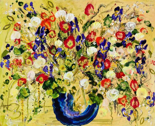 A Wild Kind of Love by Angie Wright, Painting for Sale on Singulart