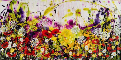Wildlight Meadow von Angie Wright, Malerei kaufen auf Singulart