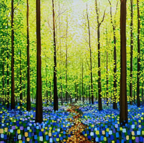 Rainlight by Angie Wright, 회화 for Sale on Singulart