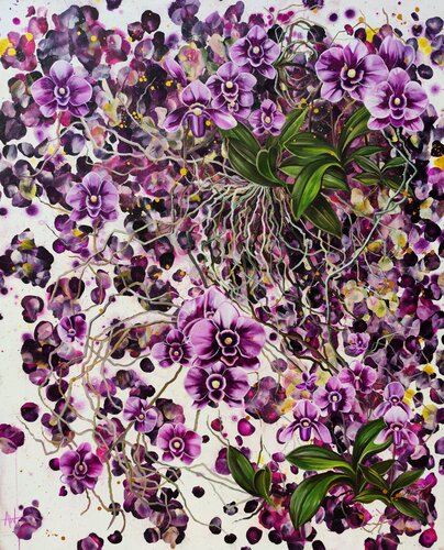 Amaranthine van Angie Wright, Schilderij te koop op Singulart