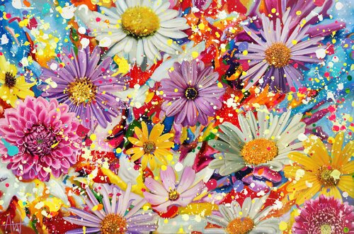 i love you, i love you de Angie Wright, Pintura a la venta en Singulart