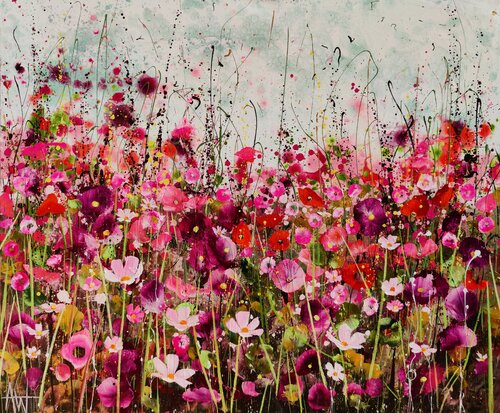 we forgot about time by Angie Wright, Painting for Sale on Singulart