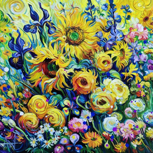 Marmalade Summer de Angie Wright, Pintura a la venta en Singulart