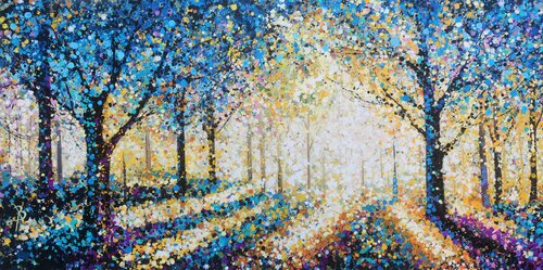 Where Beautiful Things Begin von Angie Wright, Malerei kaufen auf Singulart