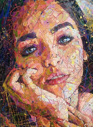 Fragile di Angie Wright, Pittura in vendita su Singulart