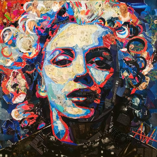 Hidden Tears di Angie Wright, Pittura in vendita su Singulart