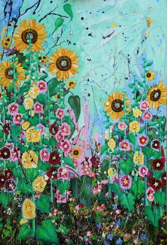 Bloom di Angie Wright, Pittura in vendita su Singulart