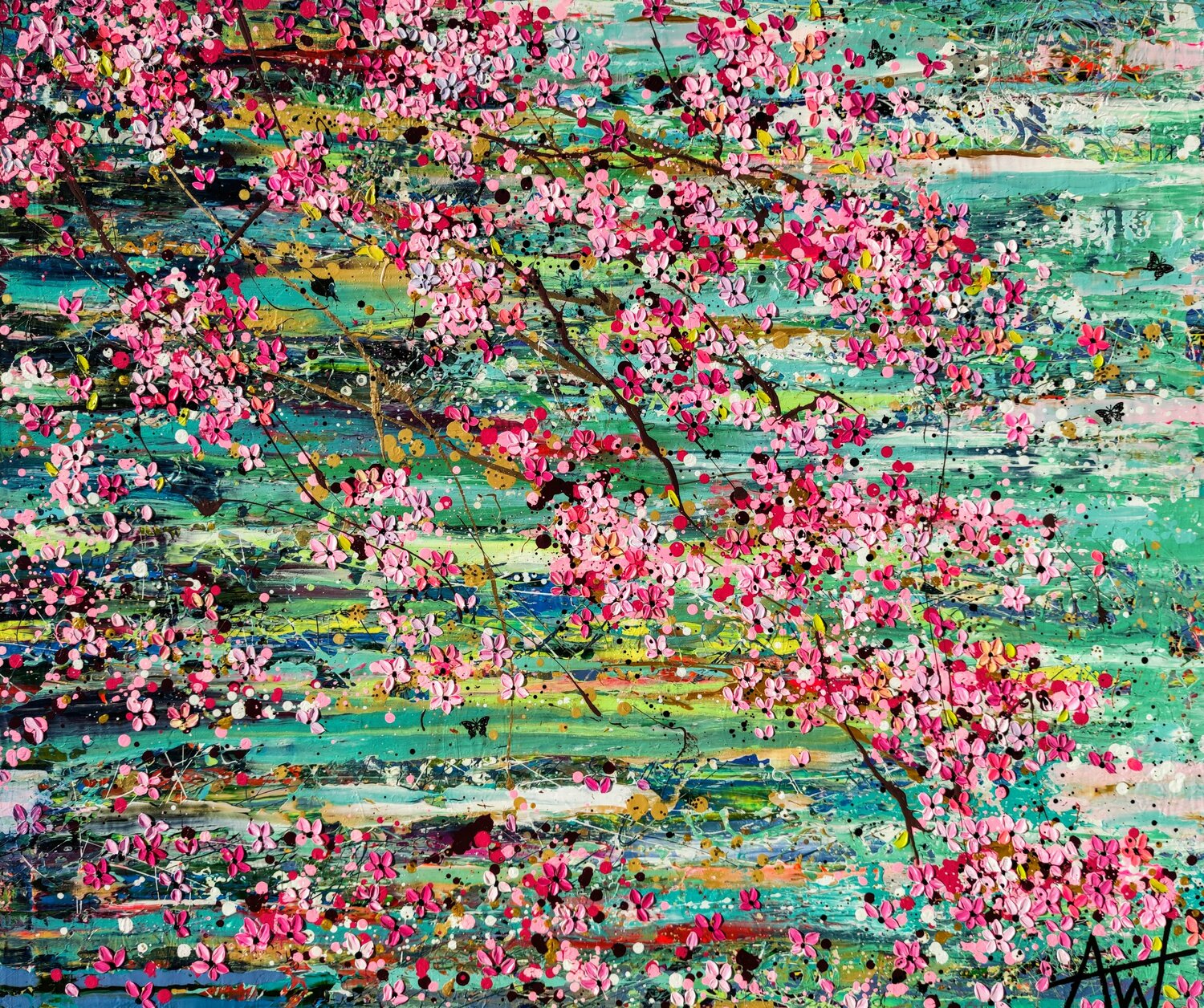 Cherry Blossoms Angie Wright