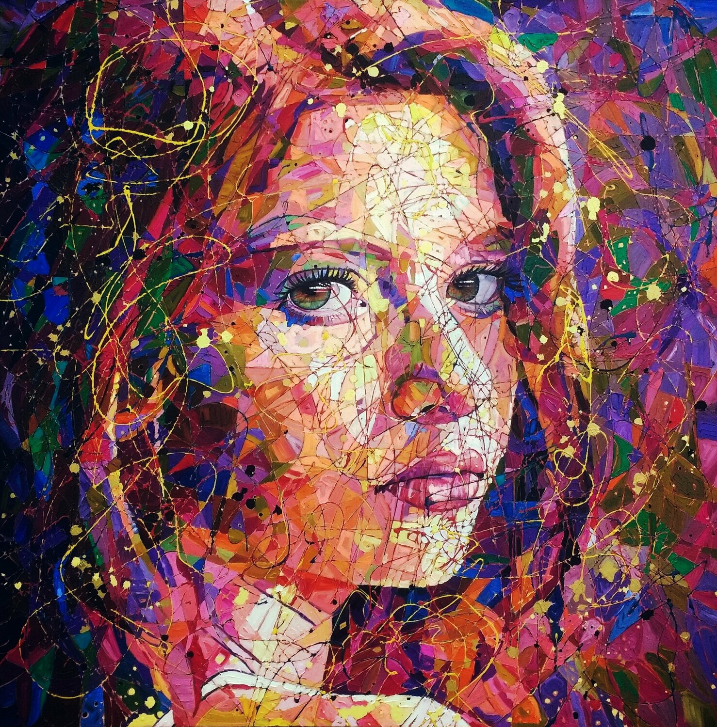 The Memory of You - Very large oil painting Angie Wright Originalgemälde zu verkaufen