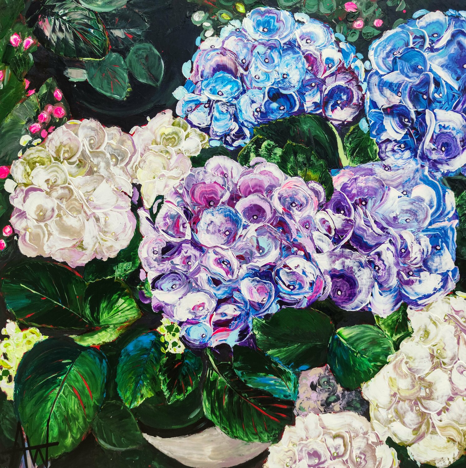Blue Angie Wright