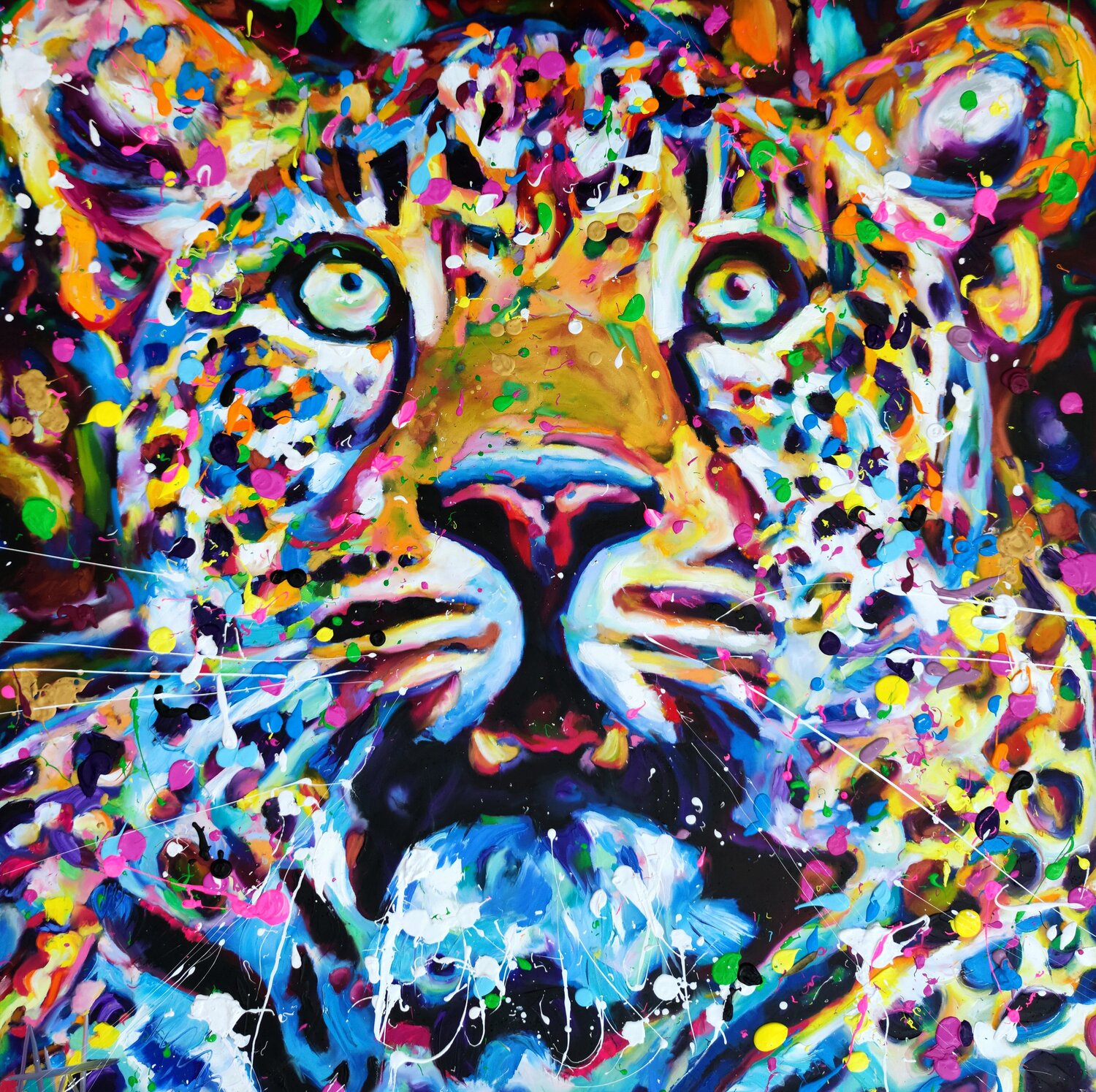 Spellbound - Portrait of a Leopard Angie Wright