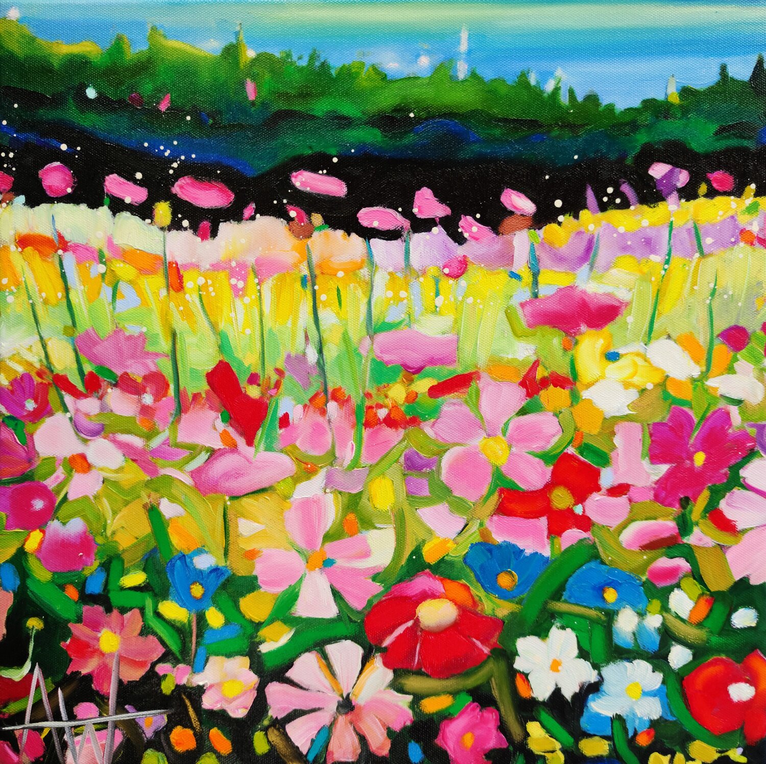 Lazy Daisies Angie Wright