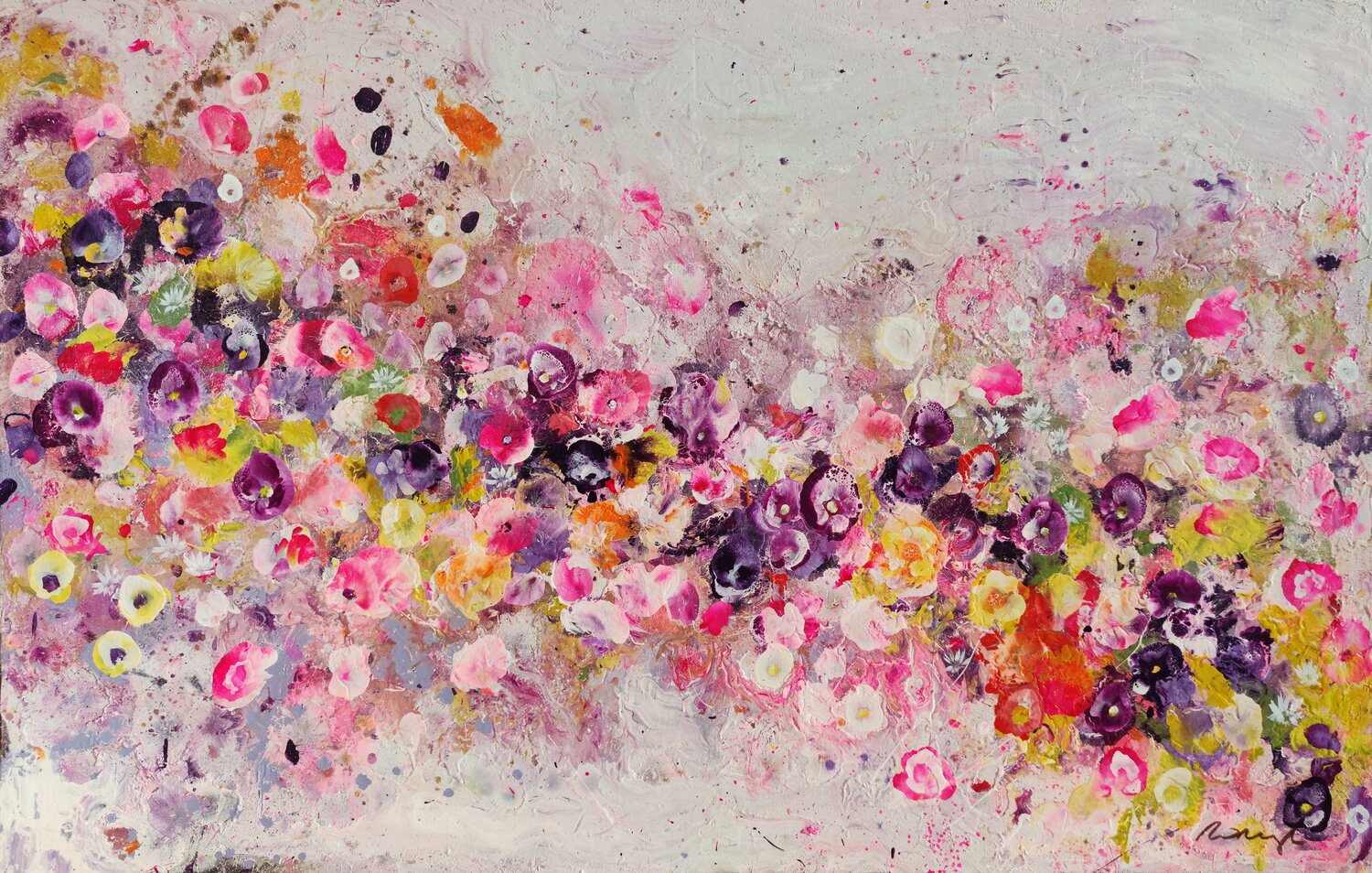 All My Love in Flowers Angie Wright