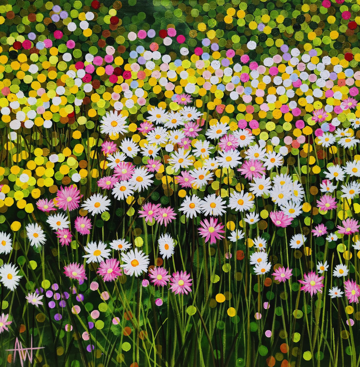 Daisies in the Wind Angie Wright