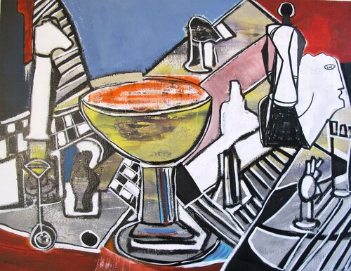 Rêves # 1 di Guillaume Defins, Pittura in vendita su Singulart