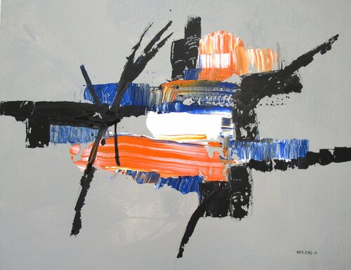 Gestuelle # 1 von Guillaume Defins, Malerei kaufen auf Singulart