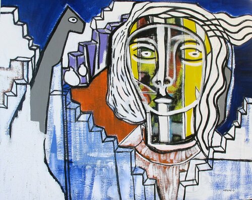Série REVES # 8 di Guillaume Defins, Pittura in vendita su Singulart