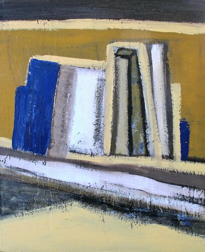 Salon de lecture by Guillaume Defins, Painting for Sale on Singulart