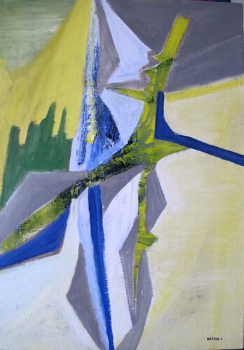 068-2023 sans titre di Guillaume Defins, Pittura in vendita su Singulart