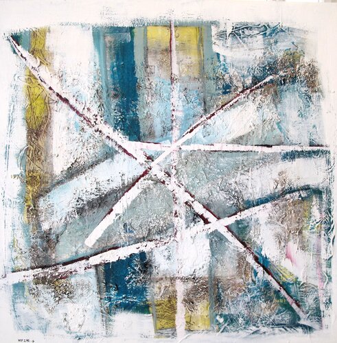 Vitrail blanc von Guillaume Defins, Malerei kaufen auf Singulart