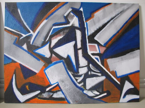 Sans titre 022-2025 par Guillaume Defins, Peinture en vente sur Singulart