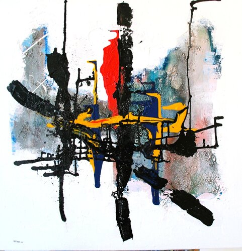 Abstraction surréaliste # 2 von Guillaume Defins, Malerei kaufen auf Singulart