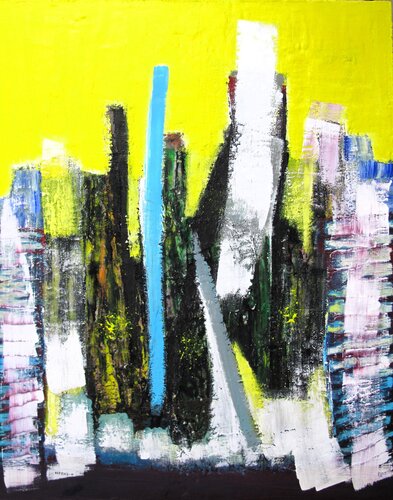 072-2024 sans titre di Guillaume Defins, Pittura in vendita su Singulart