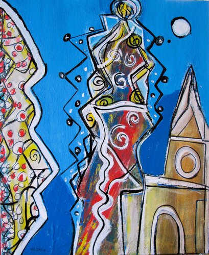 NOEL # 1 van Guillaume Defins, Schilderij te koop op Singulart