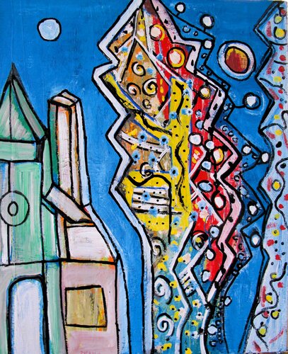 NOEL # 2 di Guillaume Defins, Pittura in vendita su Singulart