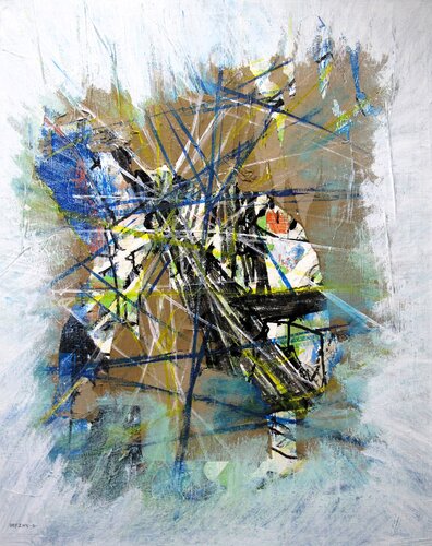 002-2026 sans titre par Guillaume Defins, Peinture en vente sur Singulart