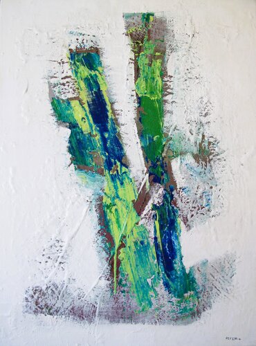 CACTUS by Guillaume Defins, Painting for Sale on Singulart