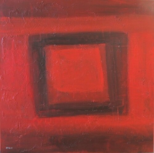 série ROUGE #2 de Guillaume Defins, Pintura a la venta en Singulart