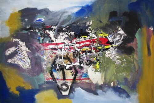 sans titre 2010 van Guillaume Defins, Schilderij te koop op Singulart