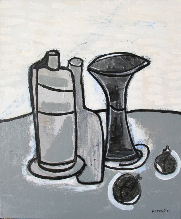 Bouteille grise # 1 Guillaume Defins