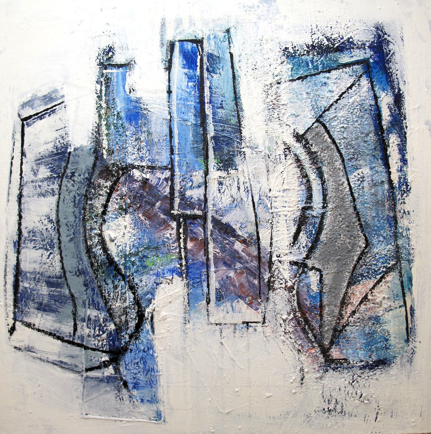 White Abstract # 15 Guillaume Defins