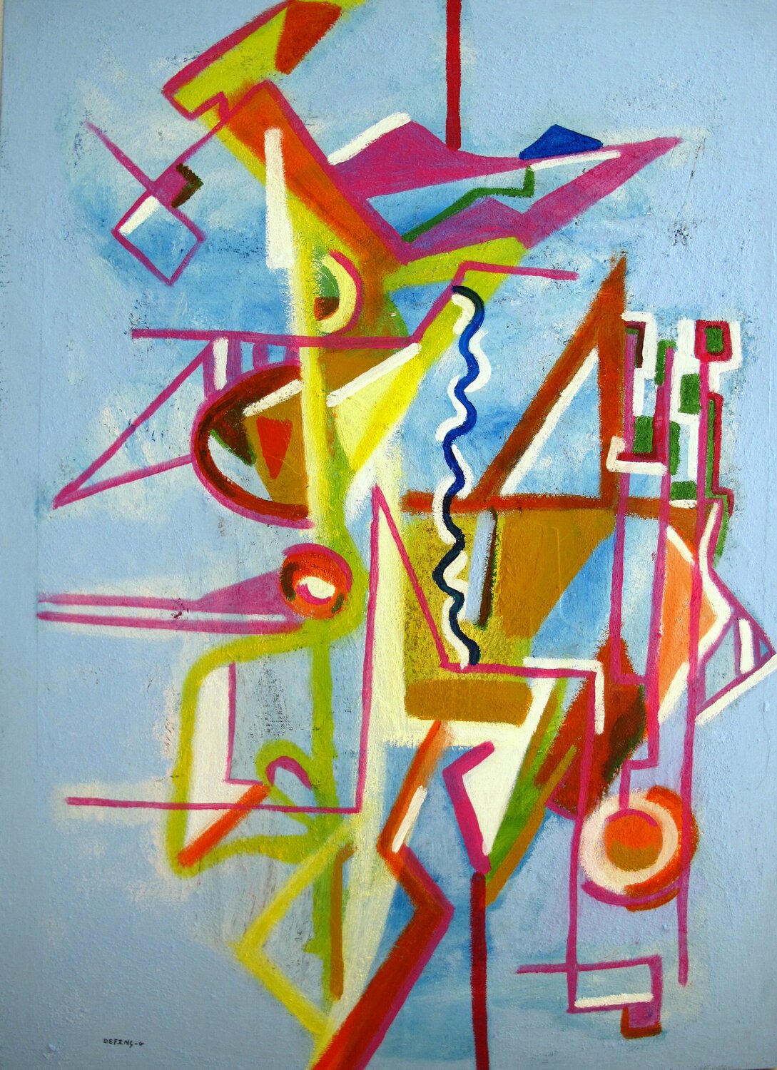 "STRUCTURES"  #1 Guillaume Defins