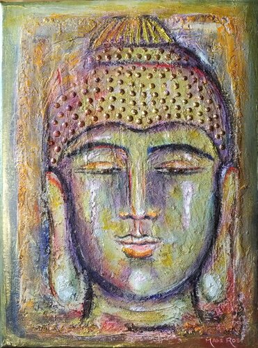 Bouddha de Mahé Ros, Pintura a la venta en Singulart