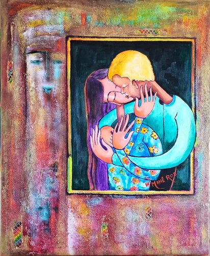 Le Baiser van Mahé Ros, Schilderij te koop op Singulart